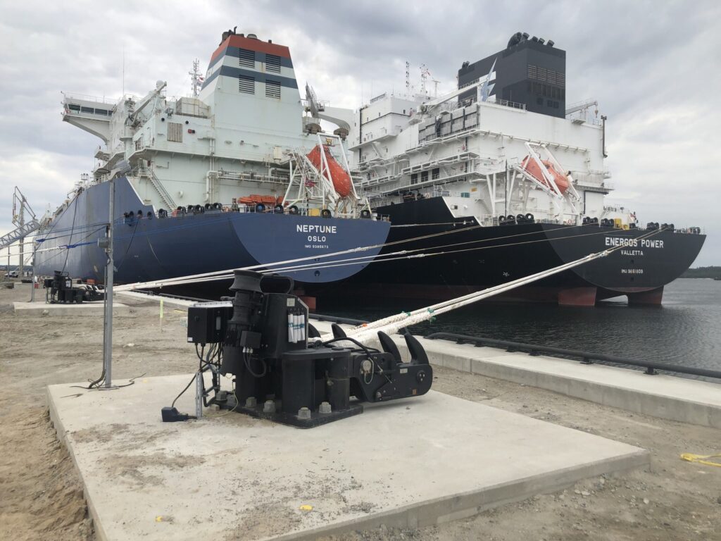Mooring System Mukran LNG Terminal