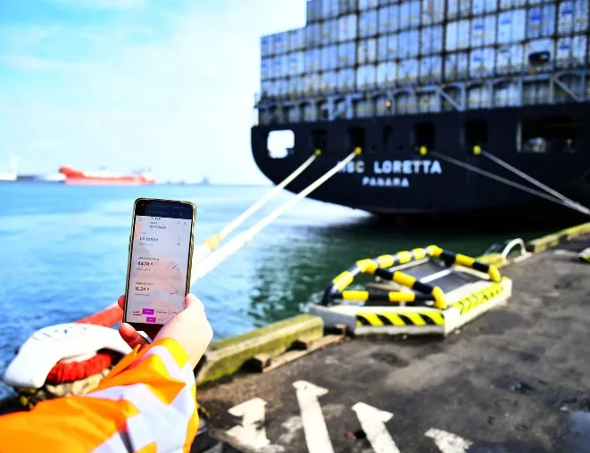 Smart Bollard mooring line measurement