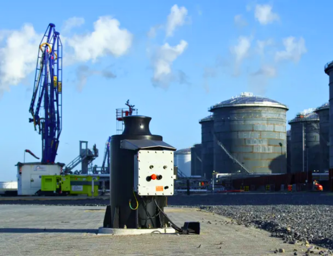 Custom made capstans for HES Hartel Tank Terminal