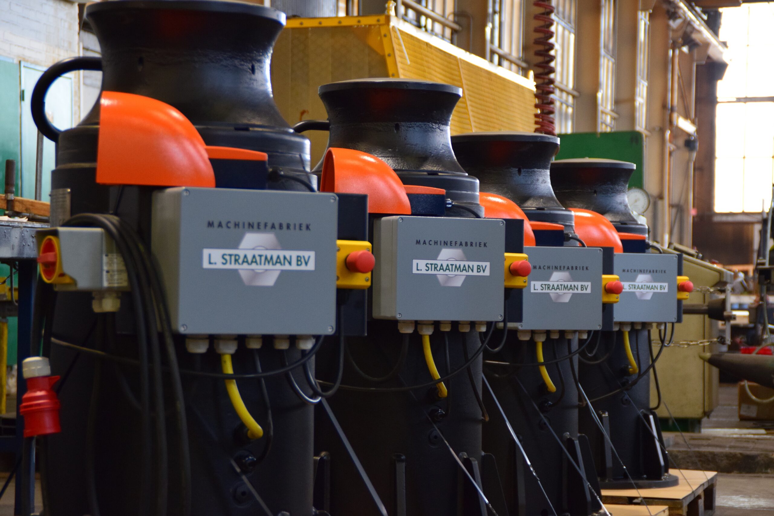 Capstans for safe berthing and mooring operations