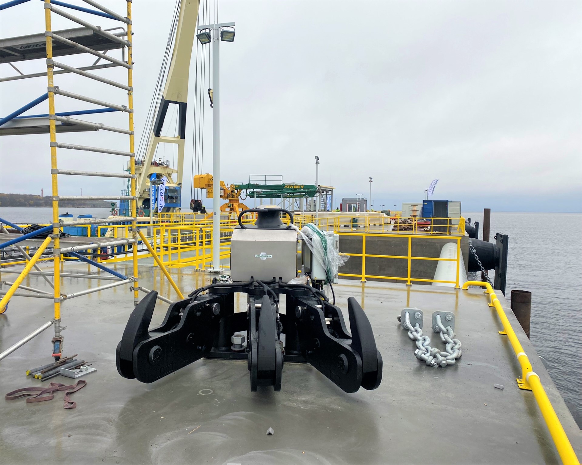 Mooring system for LNG terminal Paldiski, Estonia